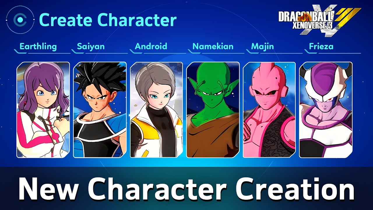 DRAGON BALL XENOVERSE 3 - NEW Character Creation!