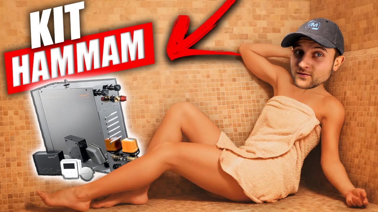 INSTALLATION D'UN KIT HAMMAM !