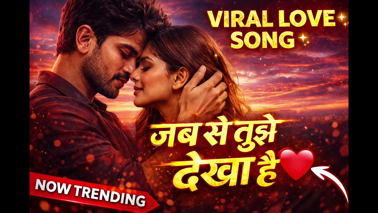 जब से तुझे देखा है ❤️ | New Hindi Romantic Song 2026 | Heart Touching Love Song | Full Audio