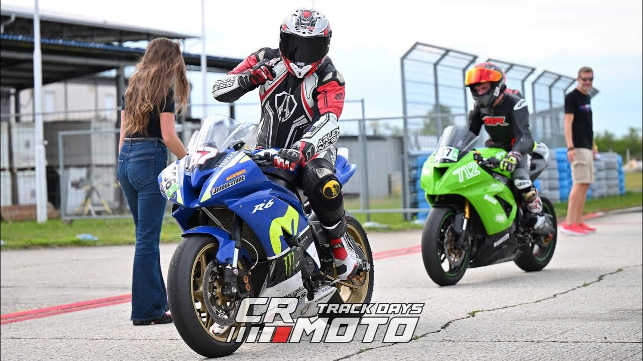 Eine Trainingsrunde auf dem Pannonia Ring — Yamaha R6 - 2:05.94min