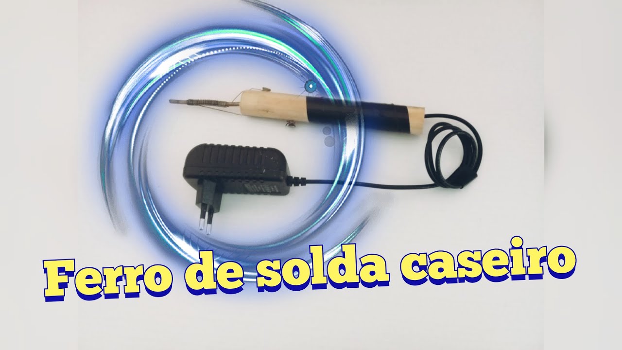 ferro de solda caseiro