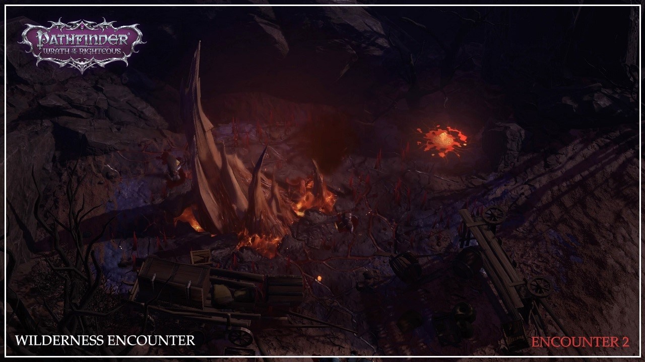 Pathfinder Wrath Of The Righteous - Unfair - Wilderness Encounter - Encounter 2: Berenguer vs Demons