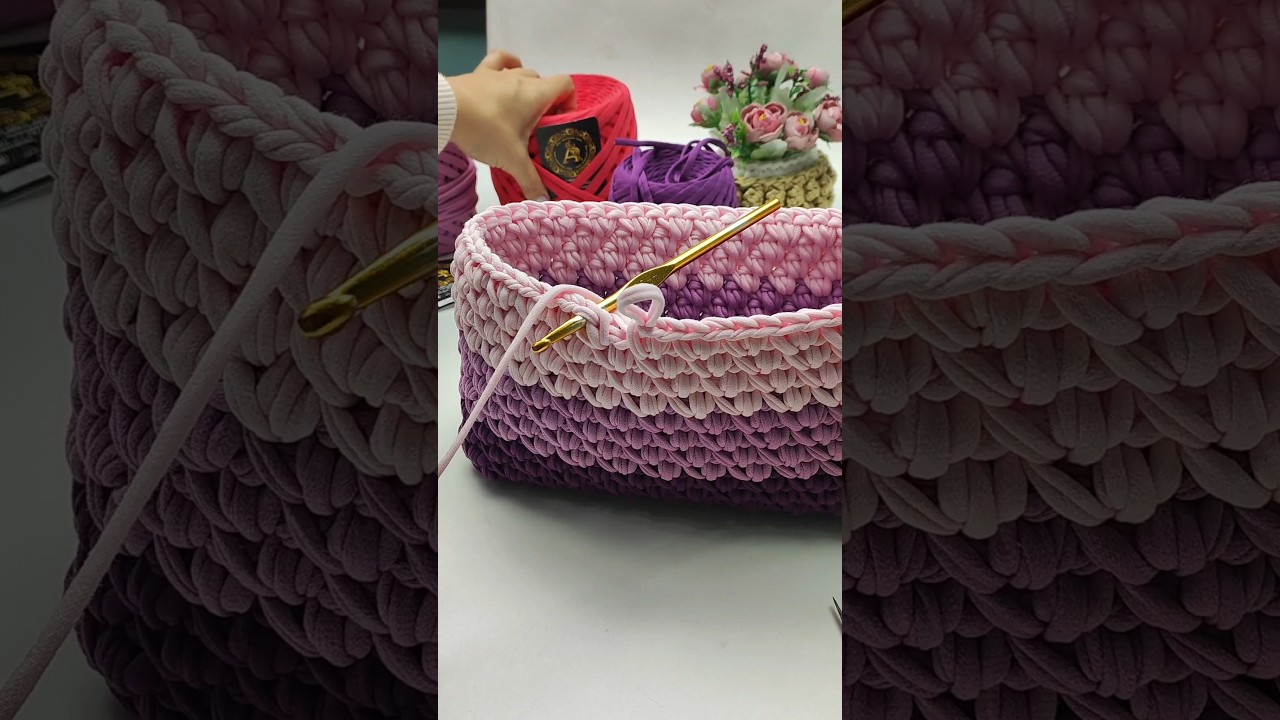 Watch this video tutorial on crocheting a tote bag on my channel