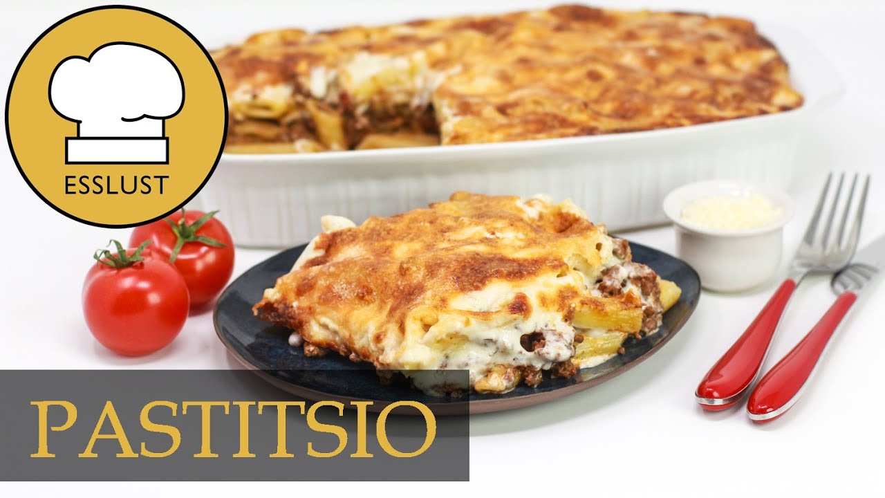 PASTITSIO  - Griechischer Nudelauflauf