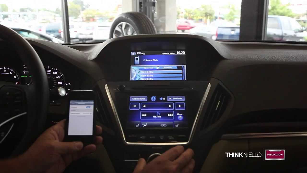 Pairing Your Phone With Your Acura | 2014 Acura MDX | Niello Acura
