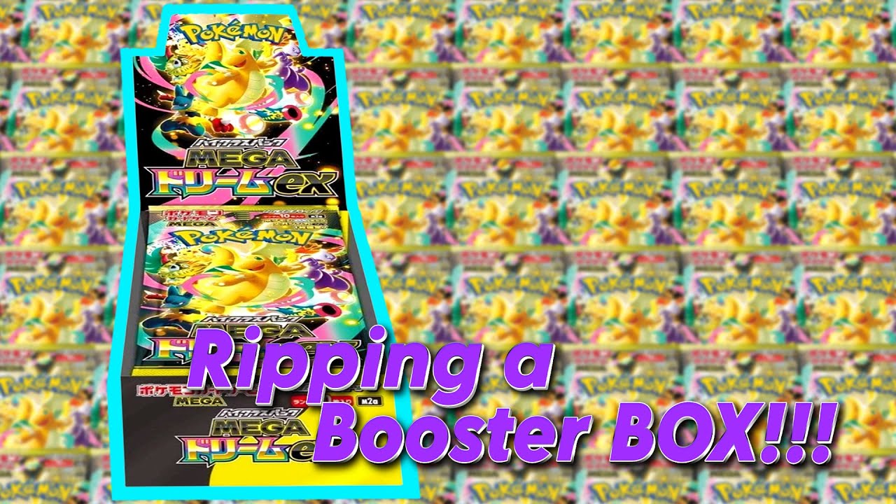 Opening a FULL BOOSTER BOX of Pokémon: Mega Dream EX!!! (Japanese set)