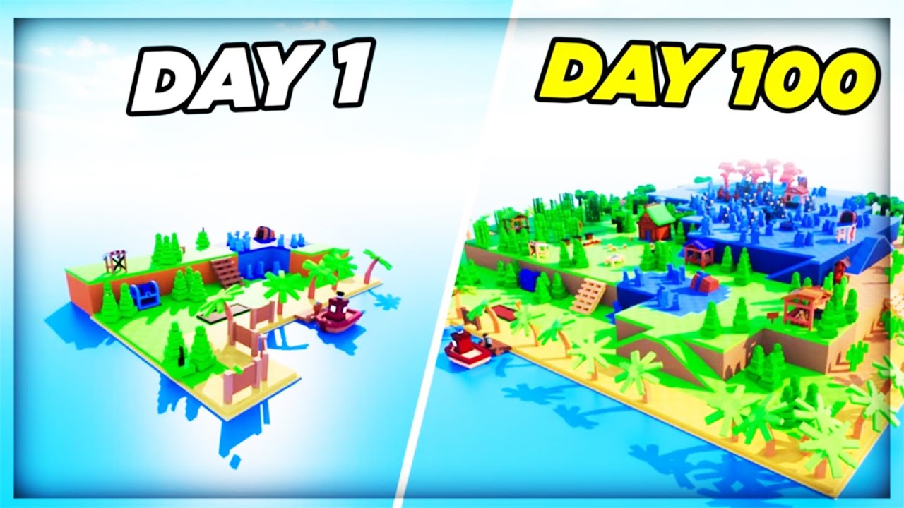 JE CONSTRUIT UNE ÎLE ULTRA CHER ! Roblox [🌺]Construis une île! Ep2🏝️