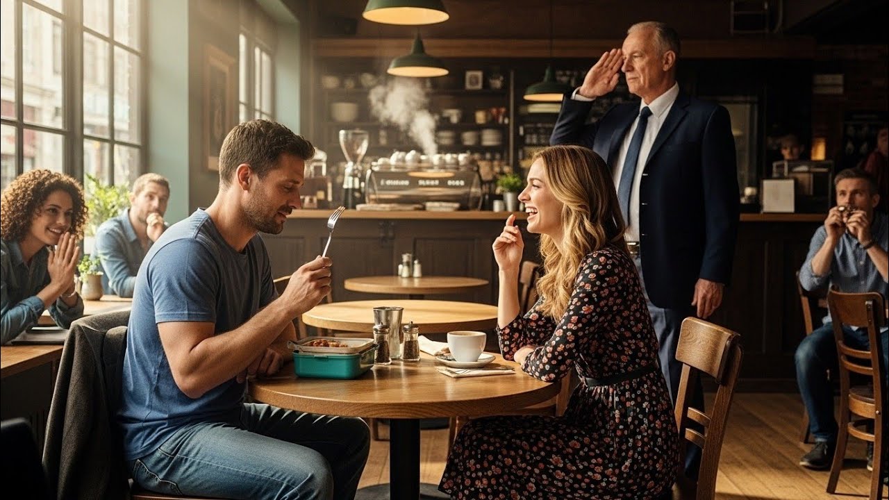 She Laughed at a Single Dad — Until Her Father Saluted Him and Shocked Everyone”