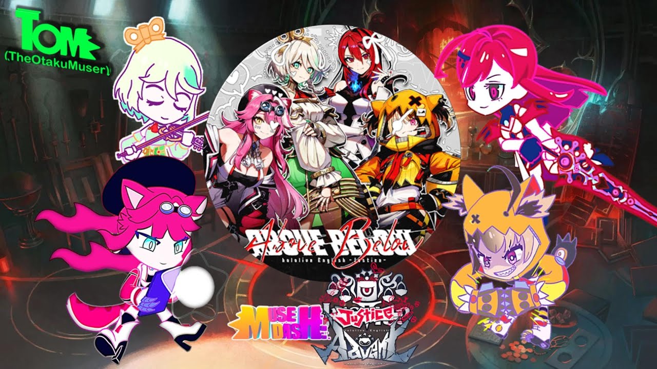 【Muse Dash x HoloAdvent/Justice】Above Below- HoloJustice 【Fan-Made Custom Gameplay★】