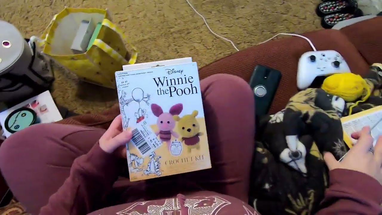 Hobby Lobby Disney Winnie the Pooh Crochet Kit Tutorial-Pooh-Through Assembly