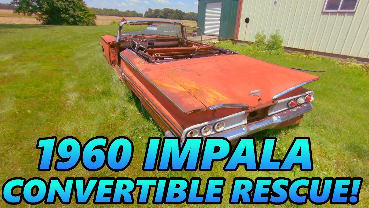 1960 Impala Convertible For My 1959 Impala Sedan TRADE! - Field Find Chevy Ragtop! (Old Car Rescue)