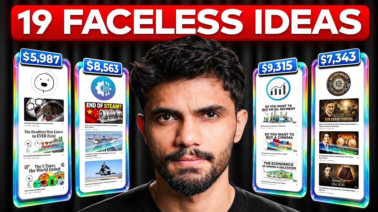 19 Amazing YouTube Channel Ideas [🤯 Mind Blowing]