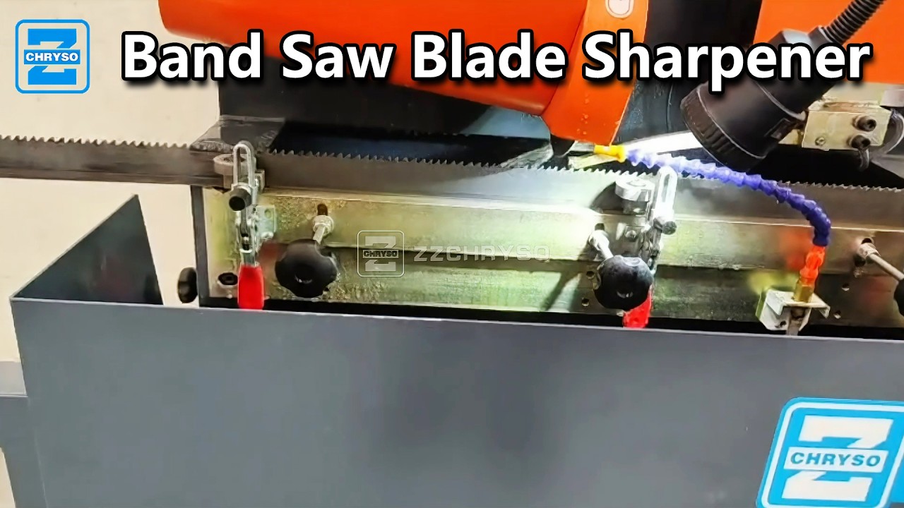 Band Saw Blade Sharpener Machine From Italian Customer Feedback
