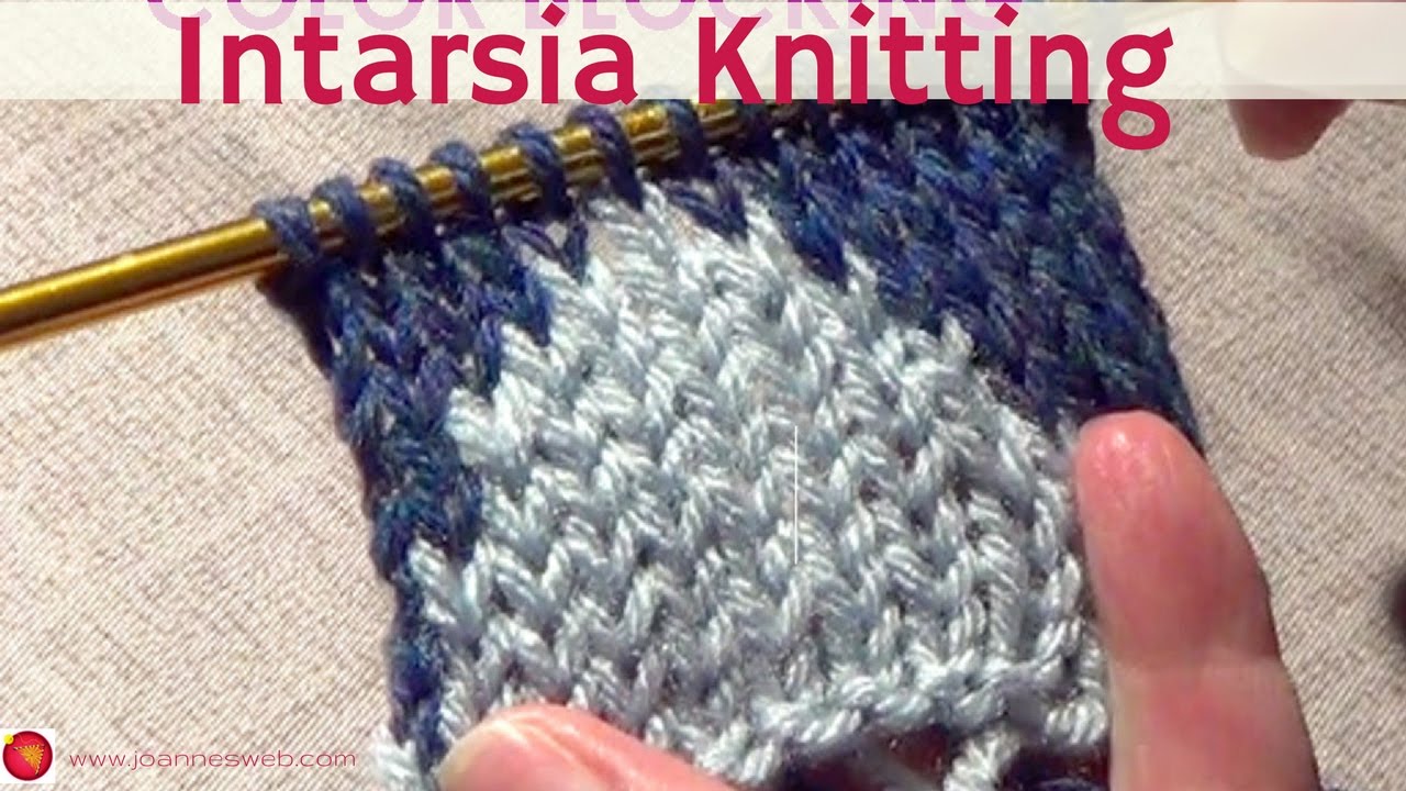 Knitting  Color Blocking | Two Color Knitting | Intarsia
