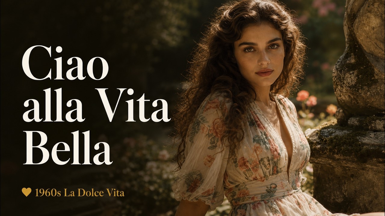 A Golden Hour in Italy – Vintage Serenity & 1960s Warmth