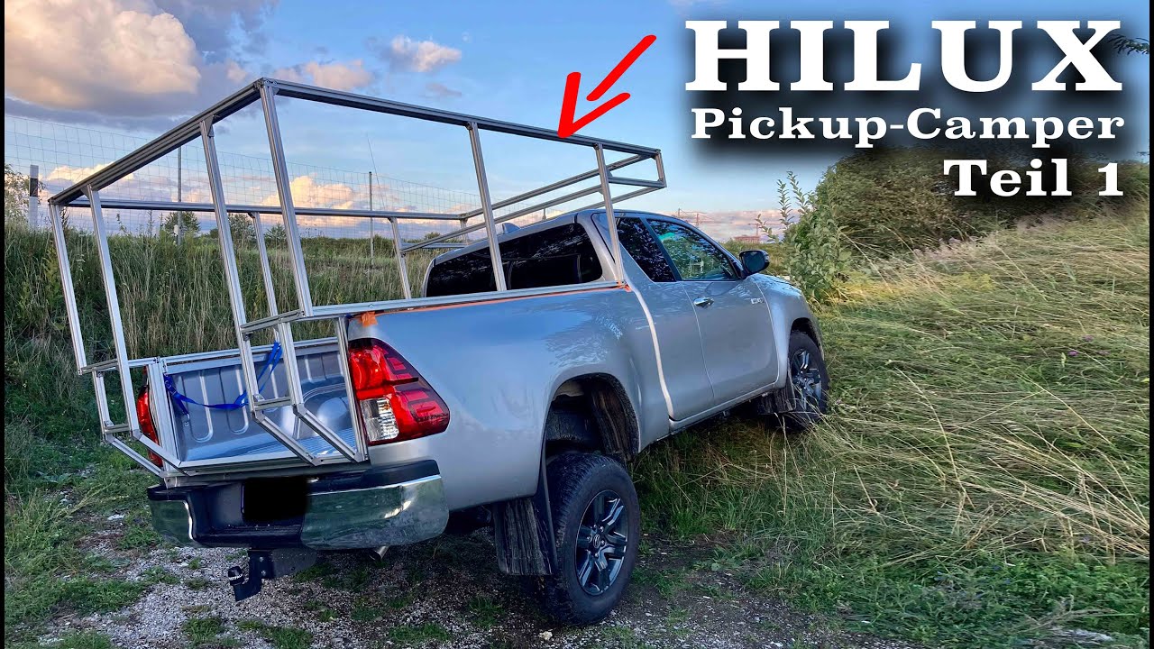 DIY Pickup-Camper, Kabine bauen Teil 1 | michaswerkstatt
