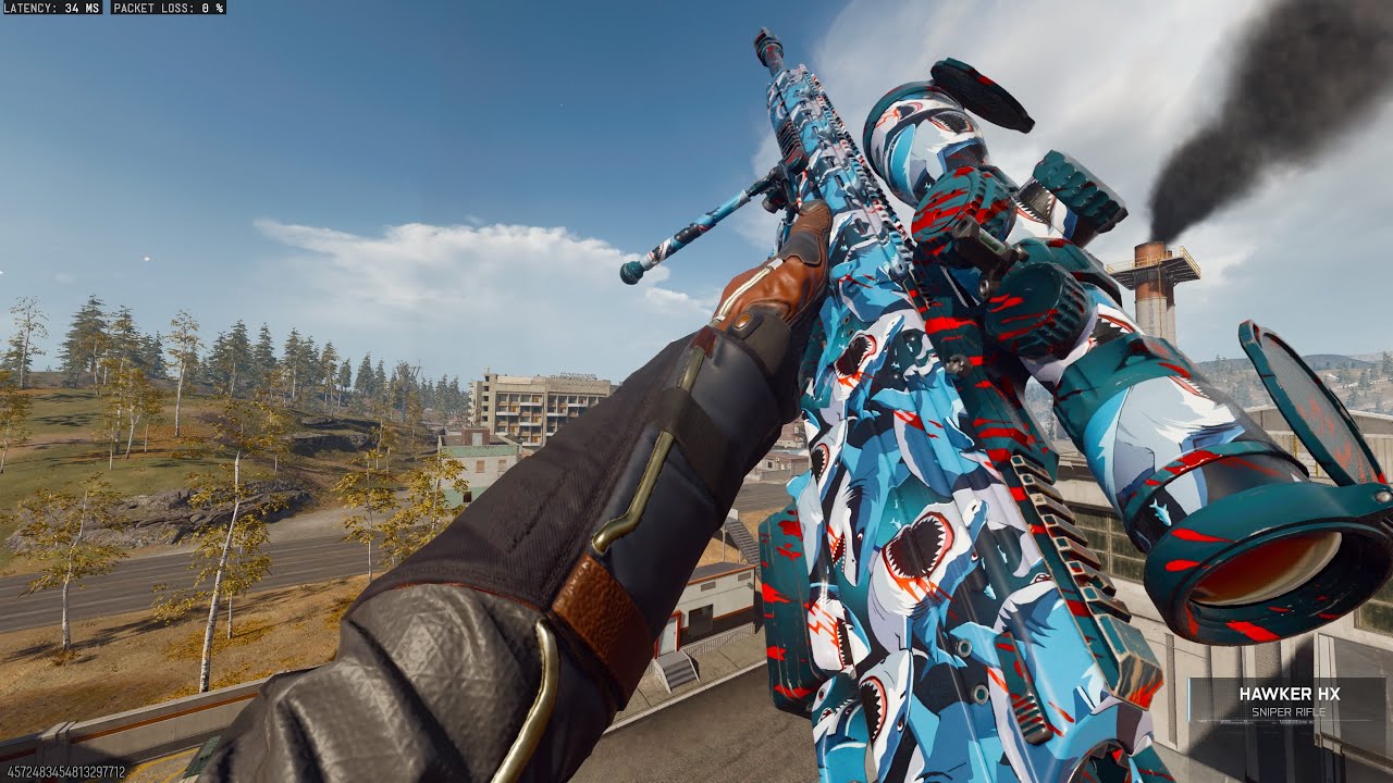 COD Warzone Solo New Gun HAWKER HX Gameplay(No Commentary)