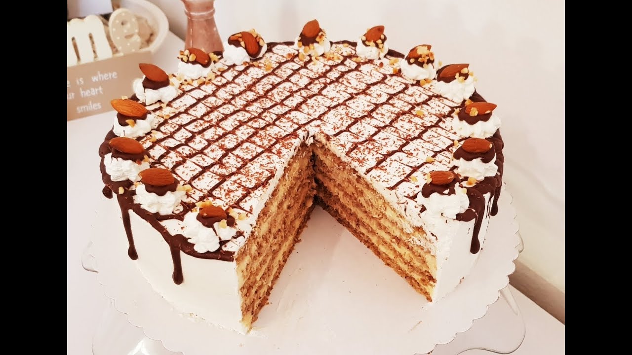 Nusstorte ohne Mehl / zergeht im Mund / Nut cake