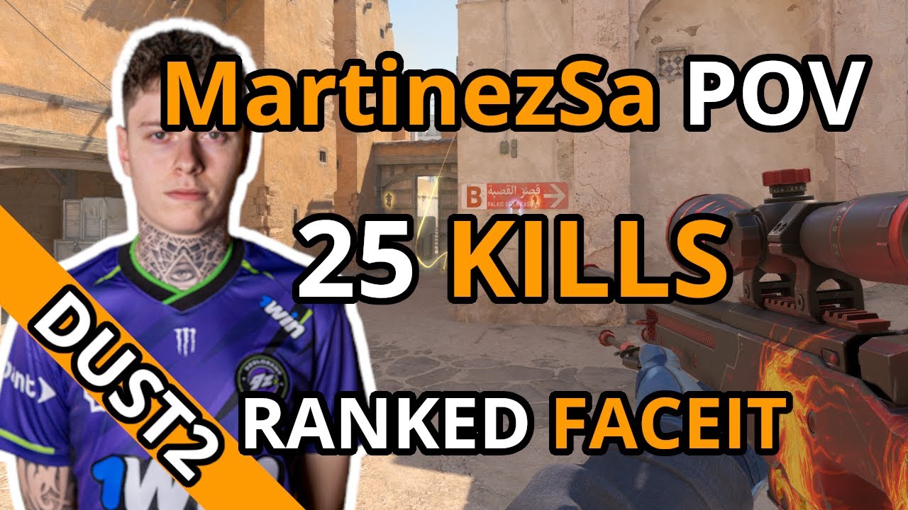 TOP FACEIT CAN BE EASY IF YOU'RE JUST BETTER | MartinezSa POV | FACEIT RANKED