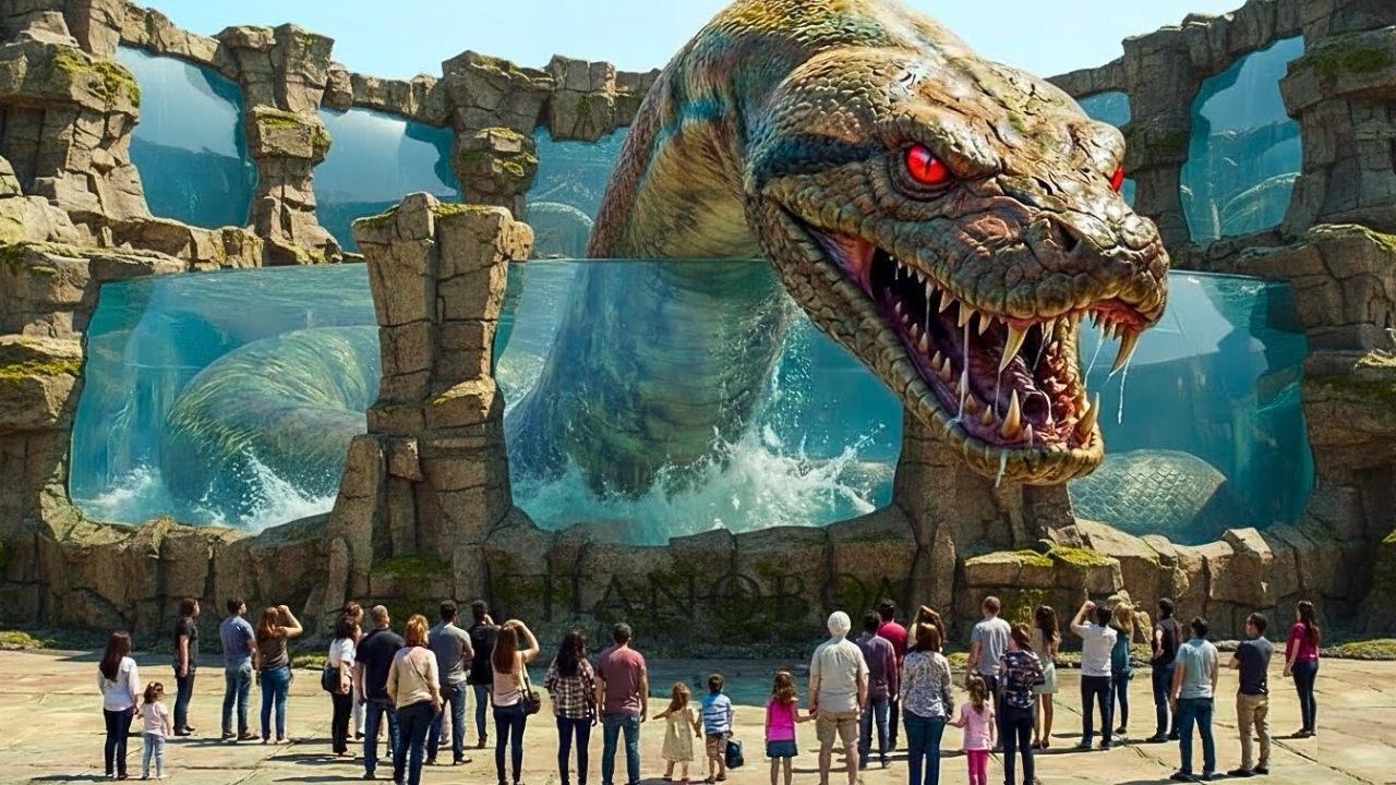 Visited the Ancient Creature Aquarium – Titanoboa & Prehistoric Giant Sea Monsters