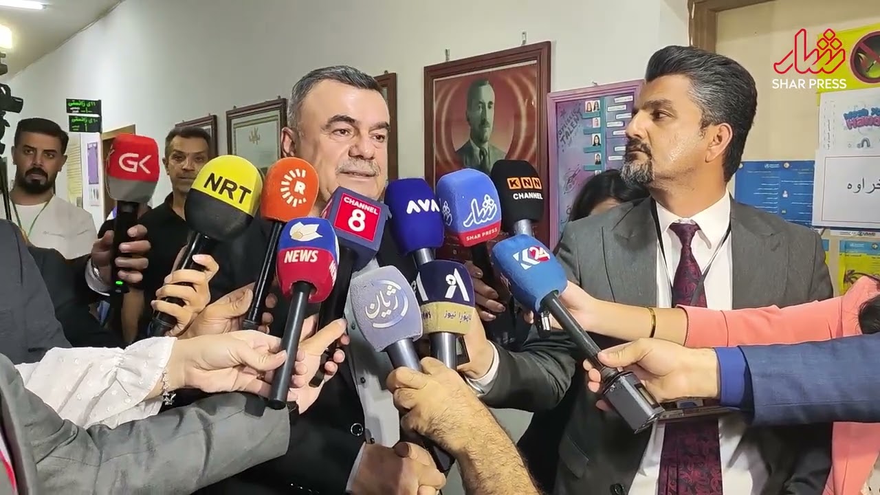 بەڕێوەبەری پۆلیسی هاتووچۆی سلێمانی باسی پرۆسەی دەنگدان لە سلێمانی دەکات