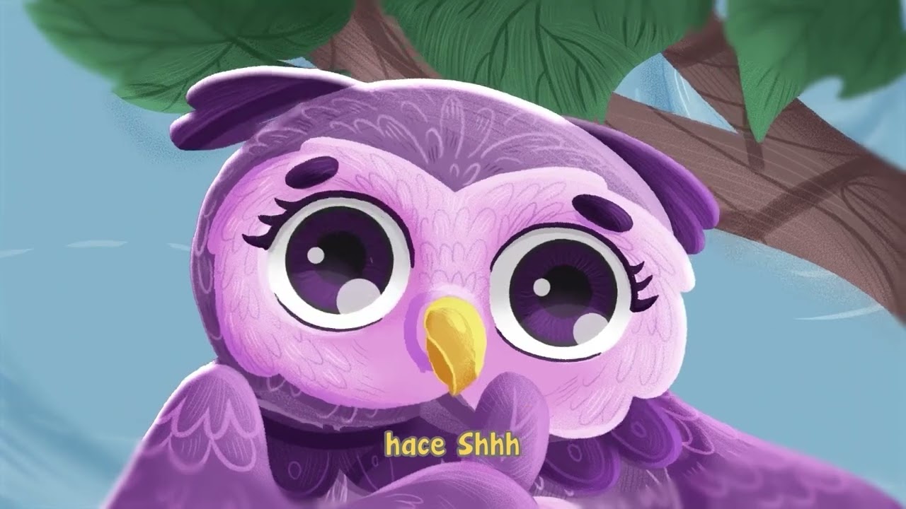 Mother Owl / La Lechuza - Bilingual Song with Alternating Spanish & English 🎵🦉