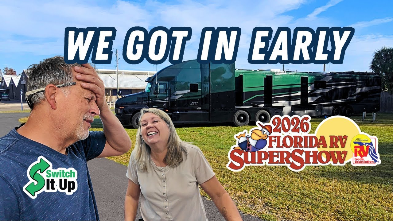 We Explored The Tampa RV Supershow BEFORE Opening: Behind The Scenes