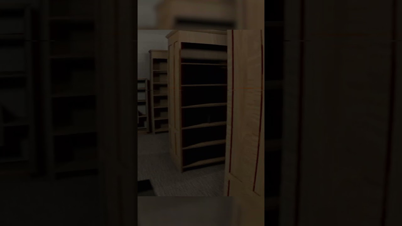 He Hears Everything You Do - The Classrooms Library New Update - Indie Backrooms Horror Game