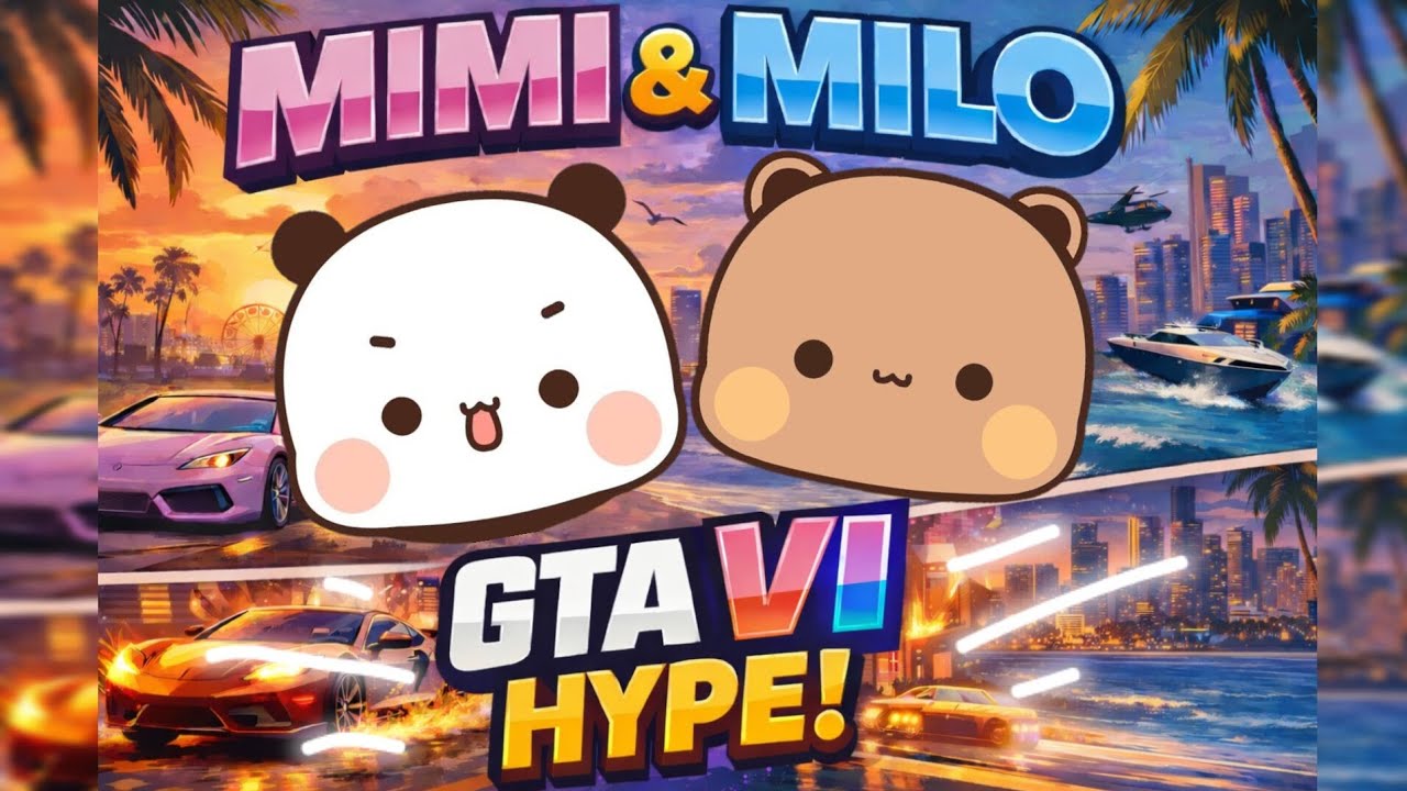 Milo's GTA 6 Obsession 🎮😱| Mimi & Milo World