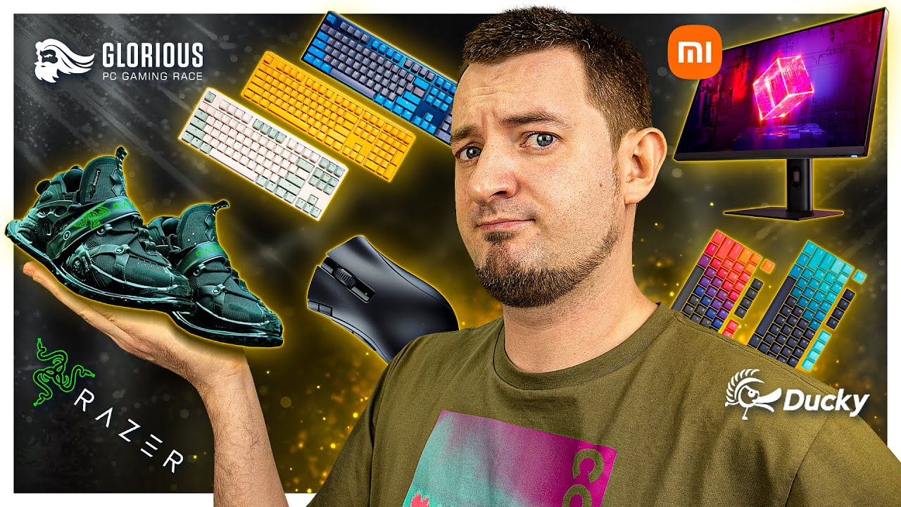 КРОССОВКИ RAZER, DeathAdder на БАТАРЕЙКАХ, НОВЫЕ Ducky, СКАНДАЛ с Glorious! НОВОСТИ 20!