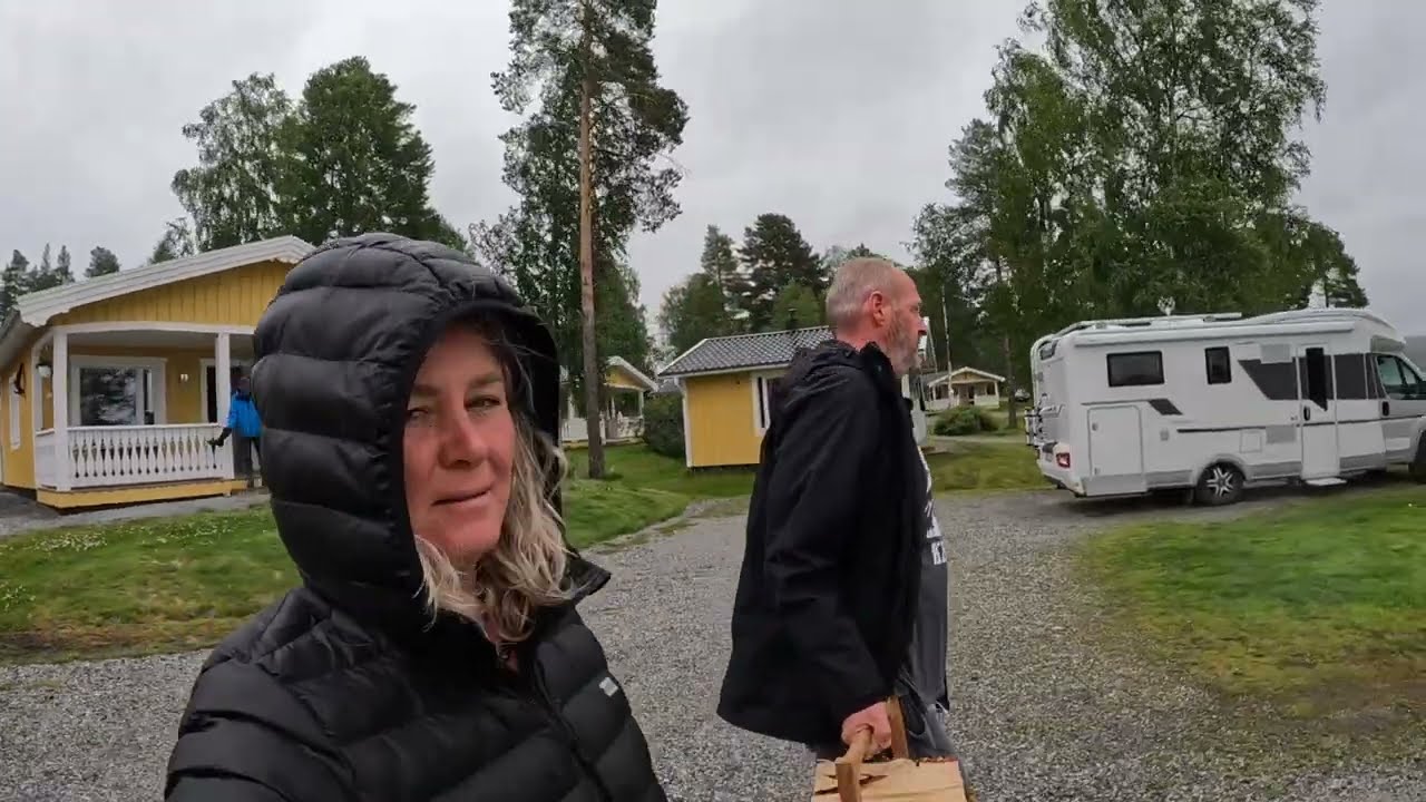 #14 Camper Alltag in Schweden 🇸🇪 Heute ist Sauna-Tag 🥵 Dauerregen in Vilhelmina