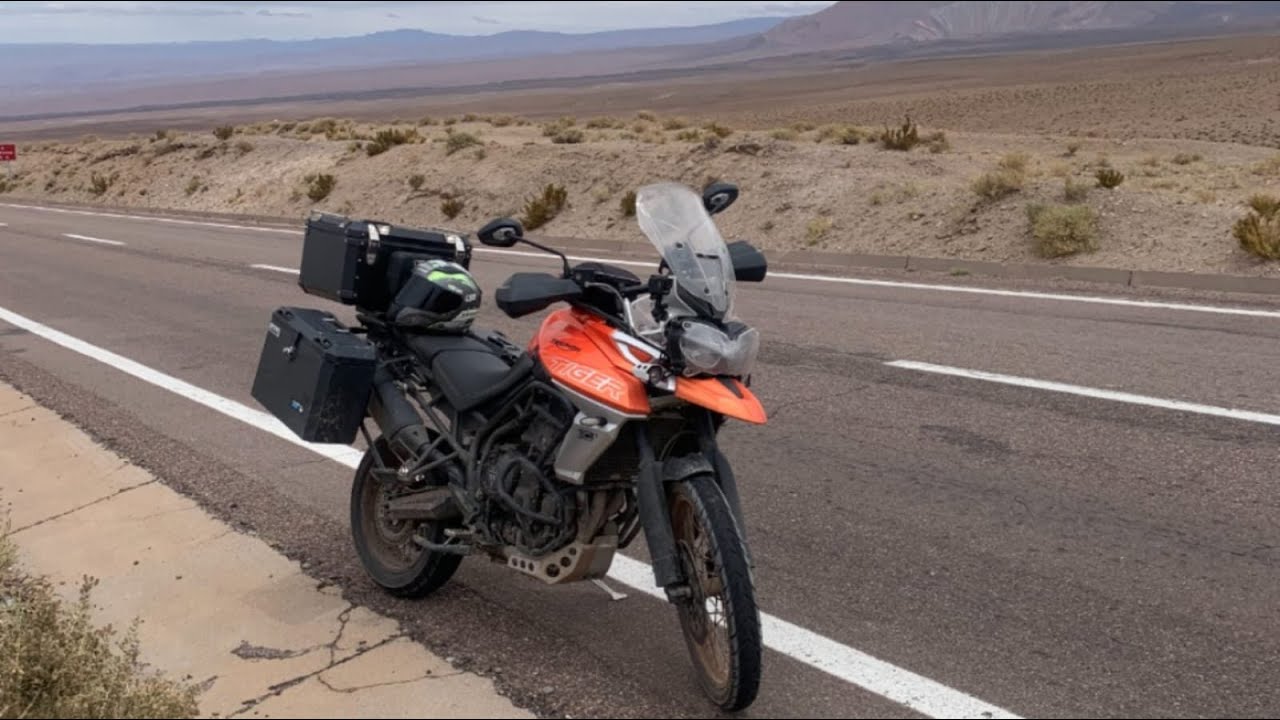 VIAGEM BRASIL - ARGENTINA - CHILE COM MOTO TRIUMPH TIGER 800