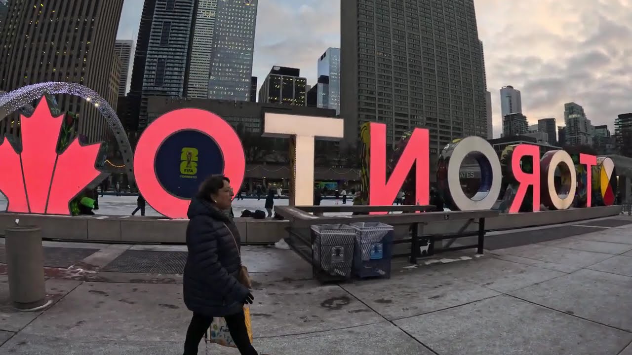 Nathan Phillips Square BEST PLACE TORONTO CANADA FOR TOURIST