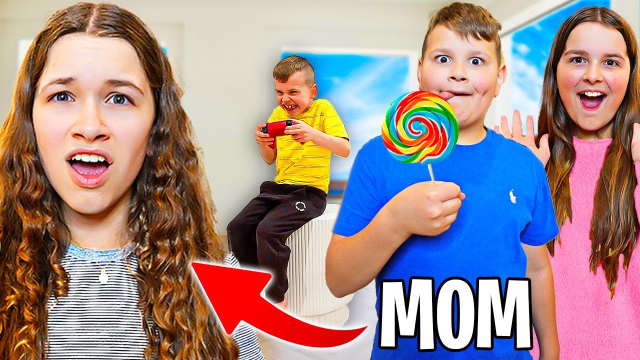 BEiNG THE MOM for a DAY to 3 KiDS! *bad idea*