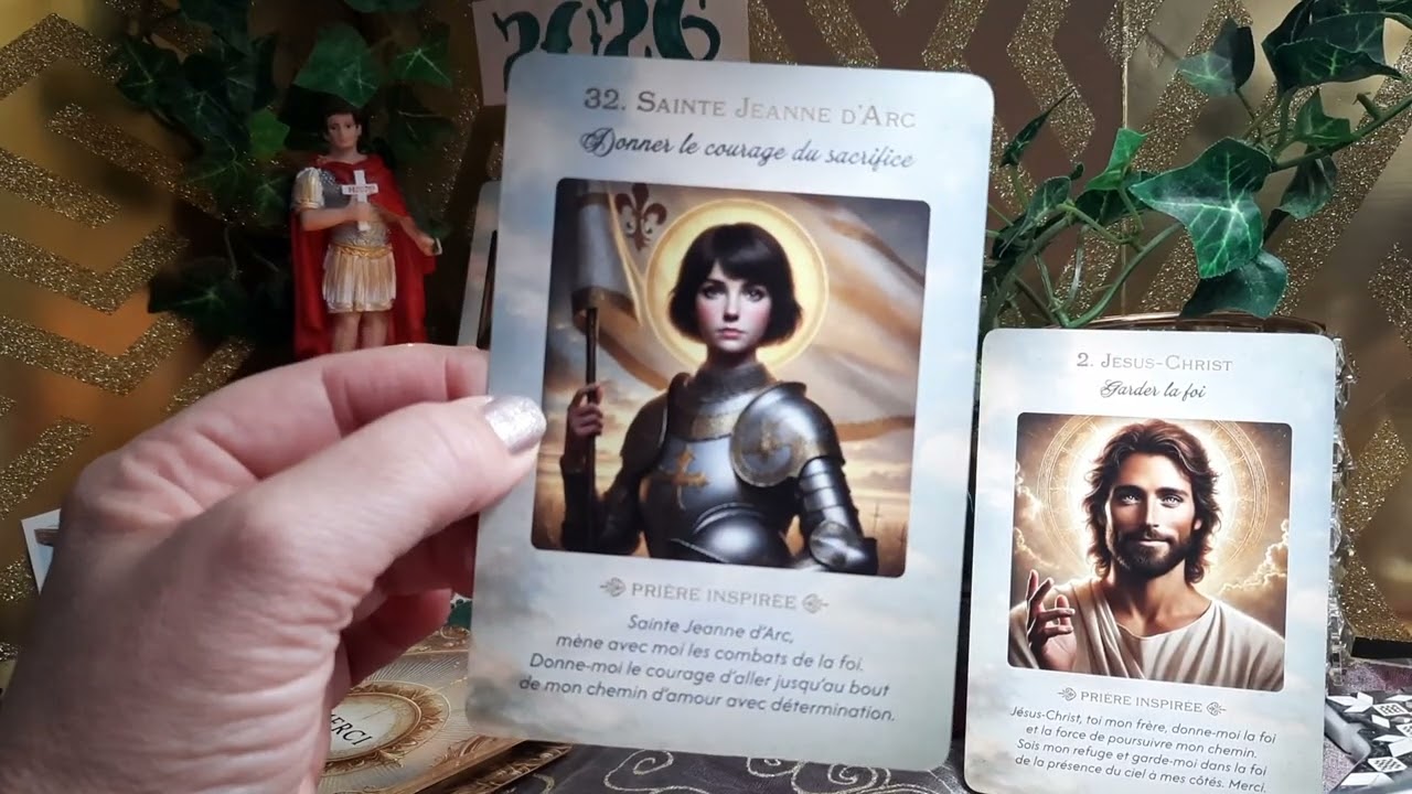 Wow! Jésus et Sainte Jeanne D'Arc!✨️✨️✨️