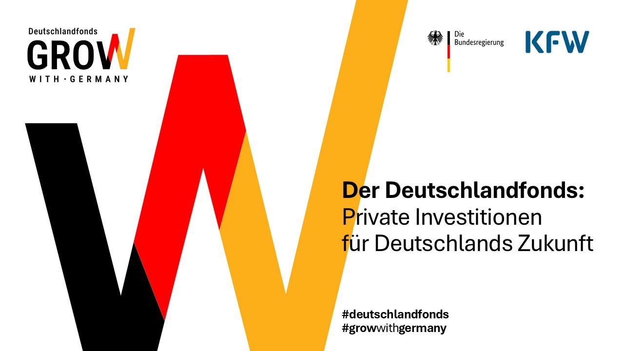 Pressekonferenz Vorstellung #Deutschlandfonds