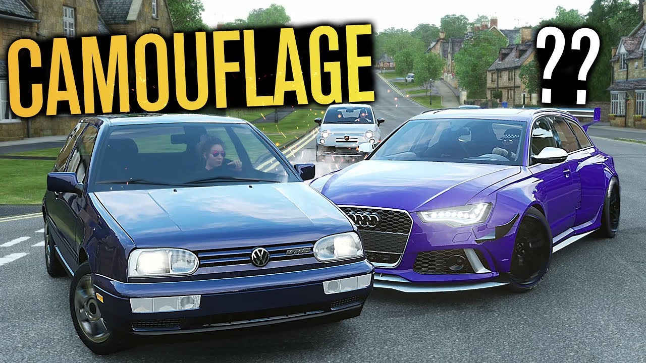 Forza Horizon 4 - CITY CAMOUFLAGE!