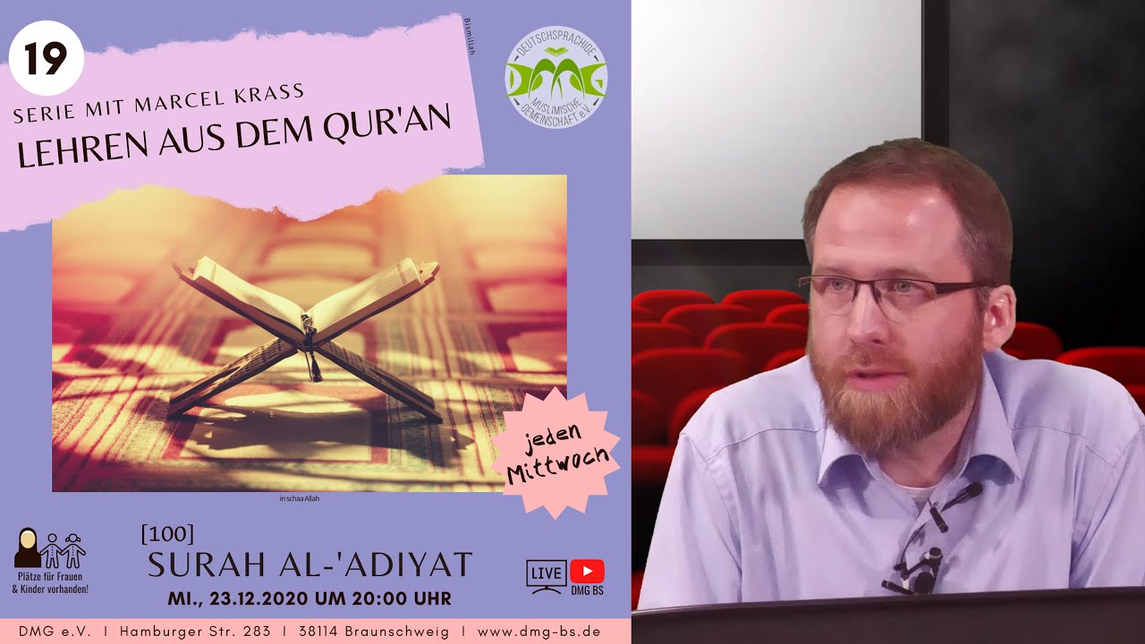 SURE 100: AL-'ADIYAT (DAS LAUFEN) mit Marcel Krass in Braunschweig