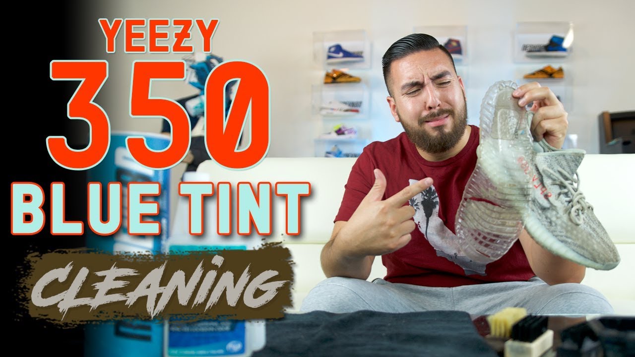 How to Clean Yeezy Boost 350 V2 Blue Tint + Sole Shield Reveal