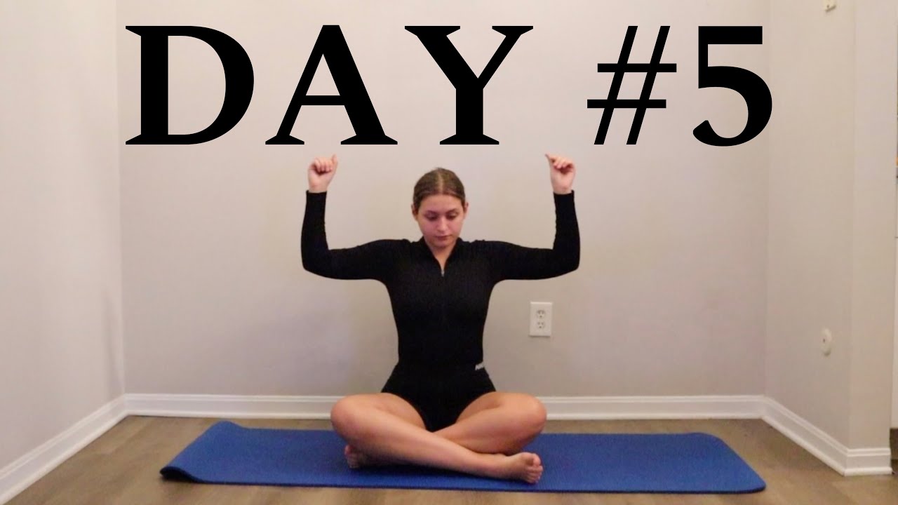 Day #5 Pilates Beginner 30 Day Workout Challenge At Home No Equipment