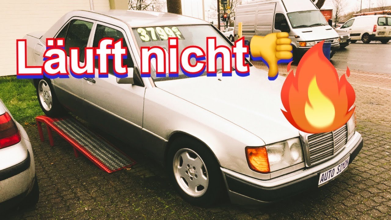 W124 Benz springt nicht an... //Simon Automobile//