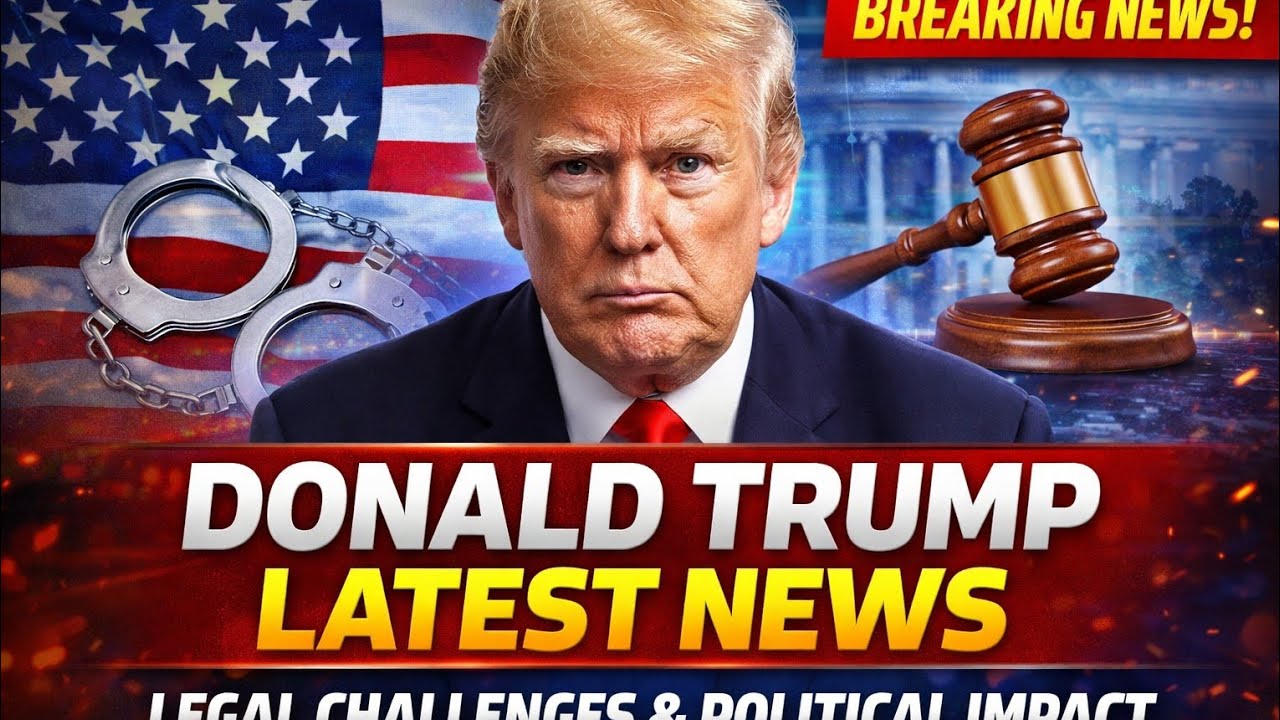 Donald Trump Latest News Update | Legal Challenges & Political Impact