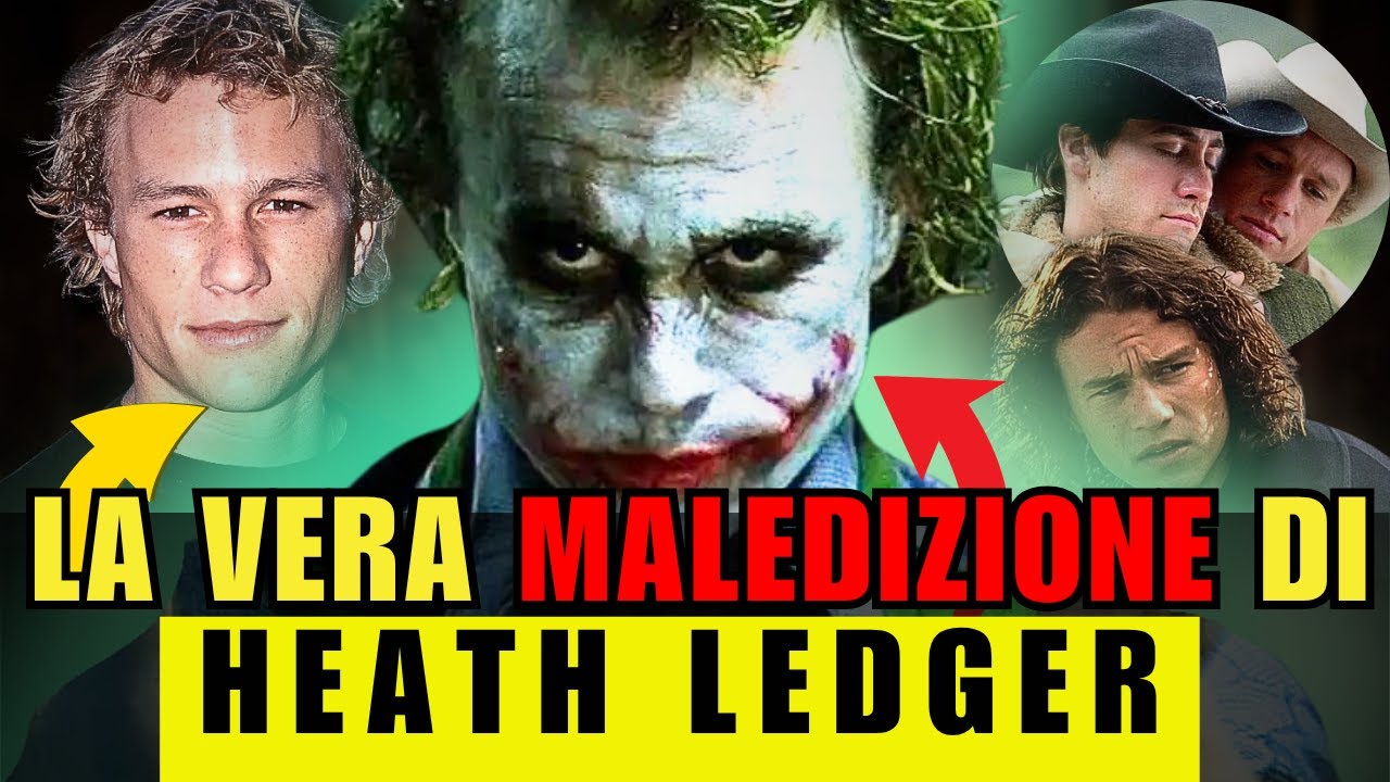 🔴 HEATH LEDGER | La TRAGICA Fine dopo JOKER nel Cavaliere Oscuro 💣