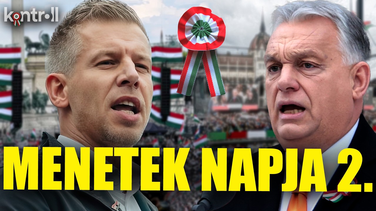 ÉLŐ: Nemzeti Menet és Békemenet március 15-én