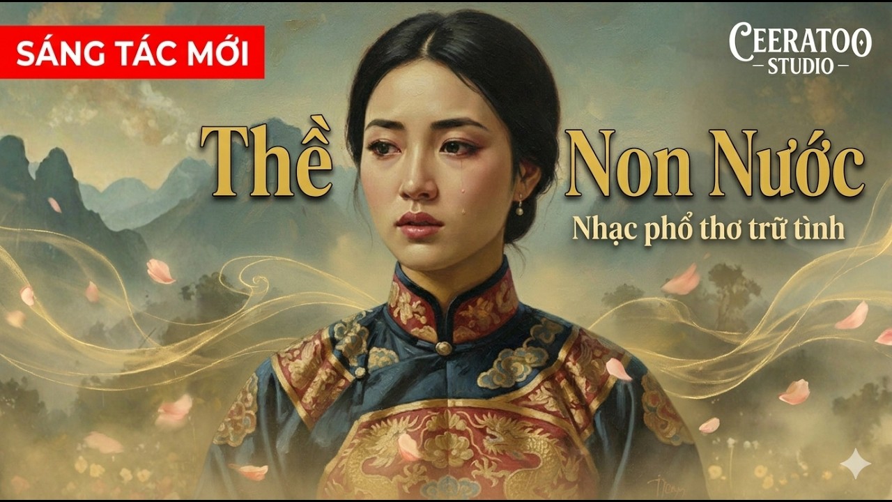 Thề Non Nước - Nhạc Chill Thư Giãn | Ballad Nhạc Cụ Dân Tộc Phổ Thơ | Ceeratoo Studio