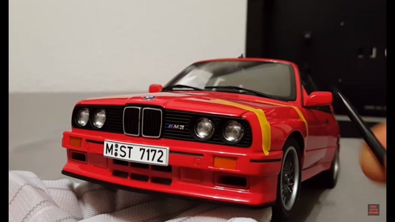 Легендарная BMW - модель BMW M3 E30 от AUTOart