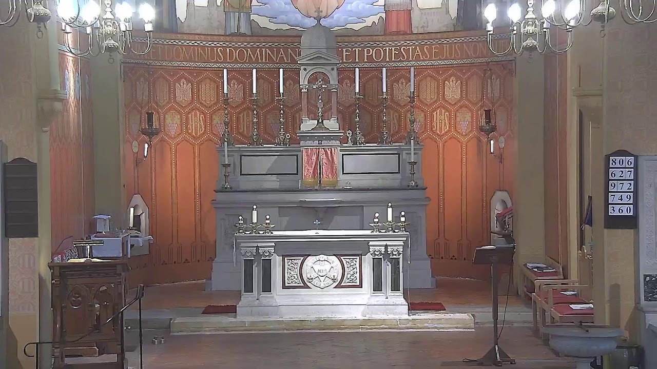15/03 Holy Mass at 9.15 am.