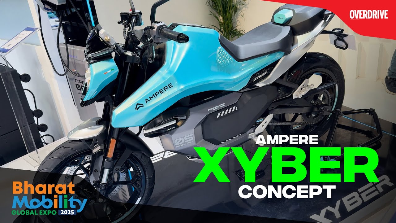 Ampere Xyber Concept Showcased At Auto Expo 2025 | OVERDRIVE