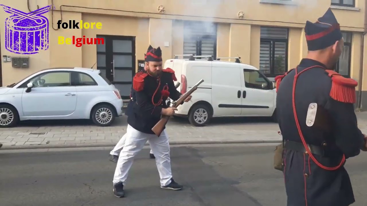 marche royale saint Louis Marcinelle-Haies - épisode 2 - folklore belgium