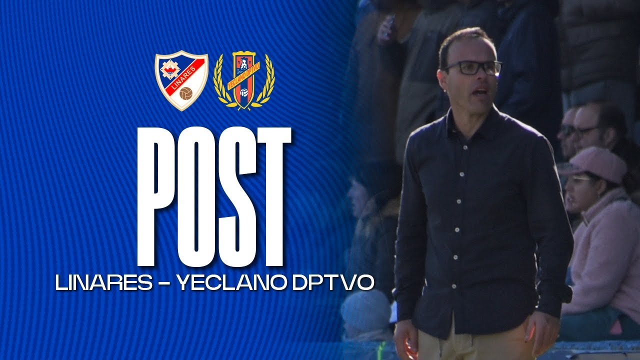 POST | Rueda de prensa post-partido #LinaresYeclano - Miguel de la Fuente
